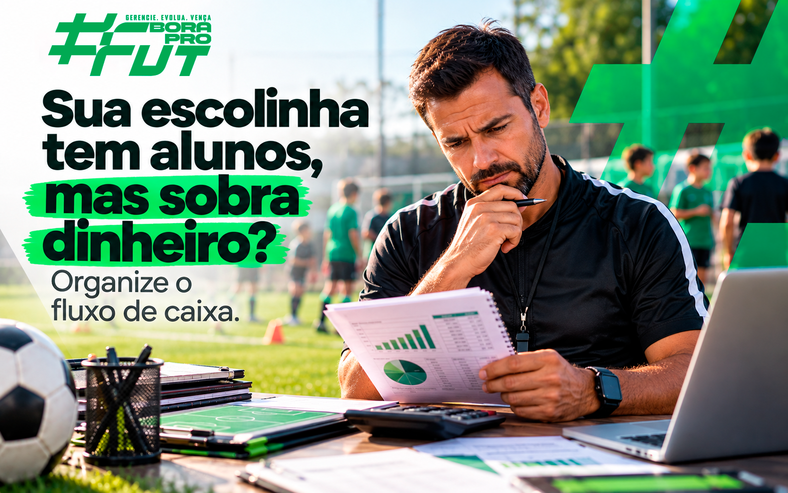 Sua escolinha tem alunos, mas sobra dinheiro? Organize o fluxo de caixa