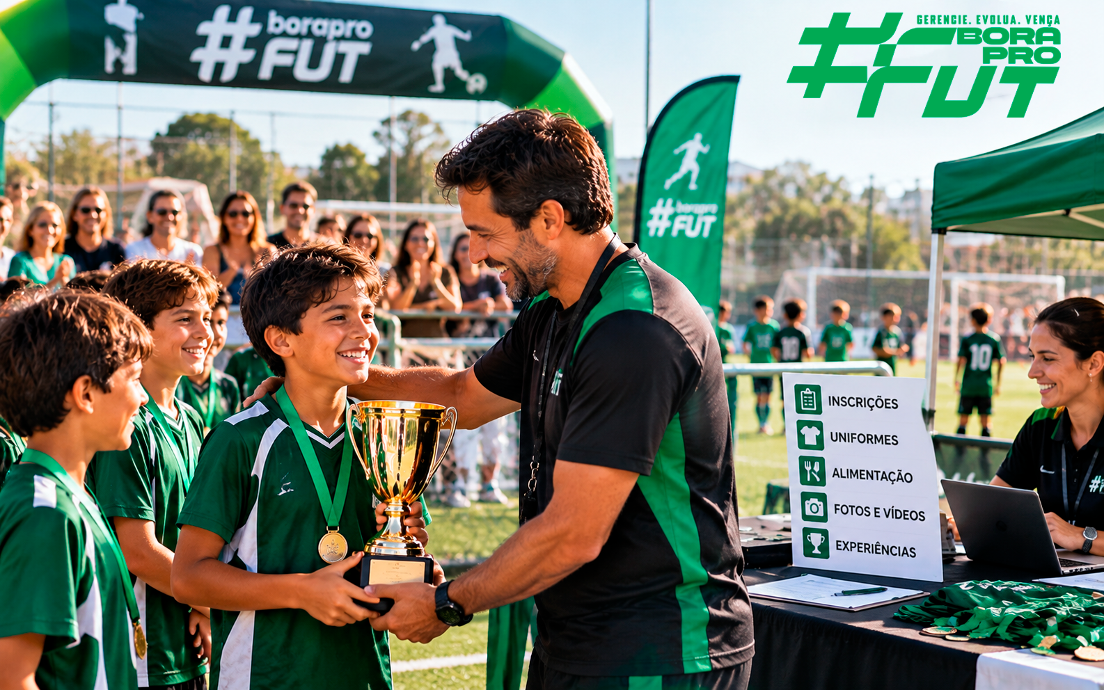 Campeonato pode gerar faturamento extra para a escolinha? Veja como organizar