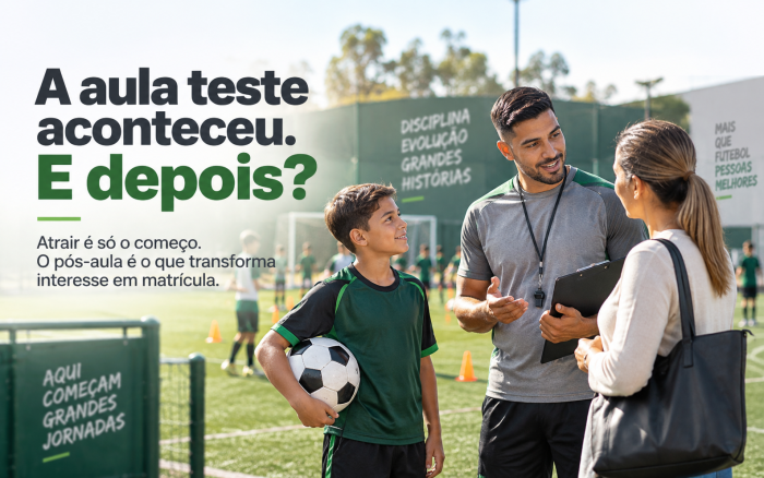 A aula teste aconteceu. E depois?