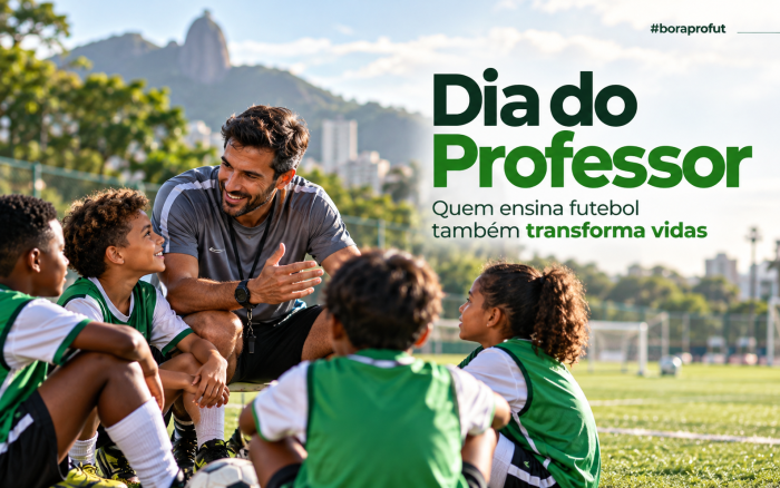 Dia do Professor: quem ensina futebol também transforma vidas