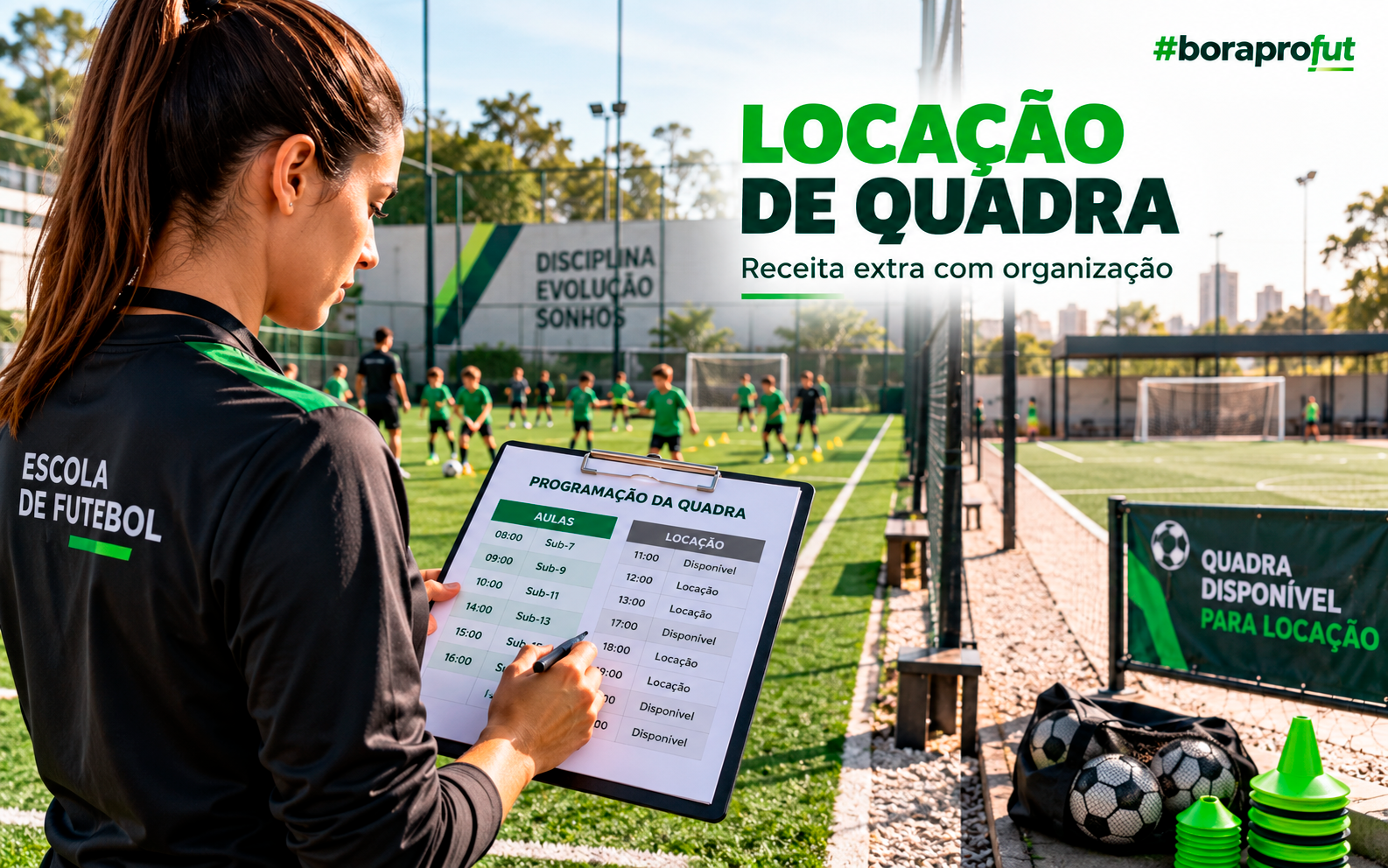 Locação de quadra: como criar receita extra sem atrapalhar as aulas
