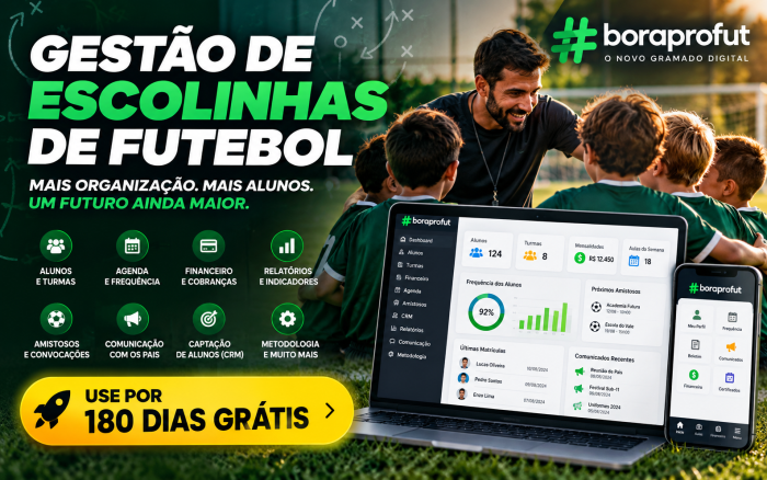Gestão de escolinhas de futebol: como organizar, profissionalizar e crescer