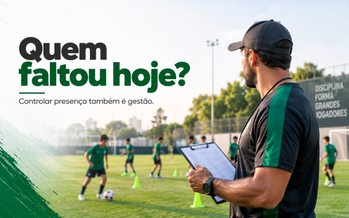 Quem faltou hoje? Por que controlar a frequência é essencial na gestão da escolinha